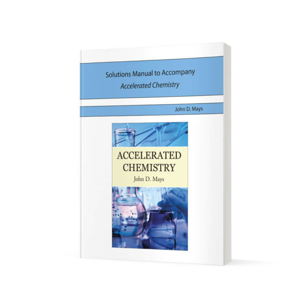 Solutions Manual for Accelerated Chemistry textbook cover