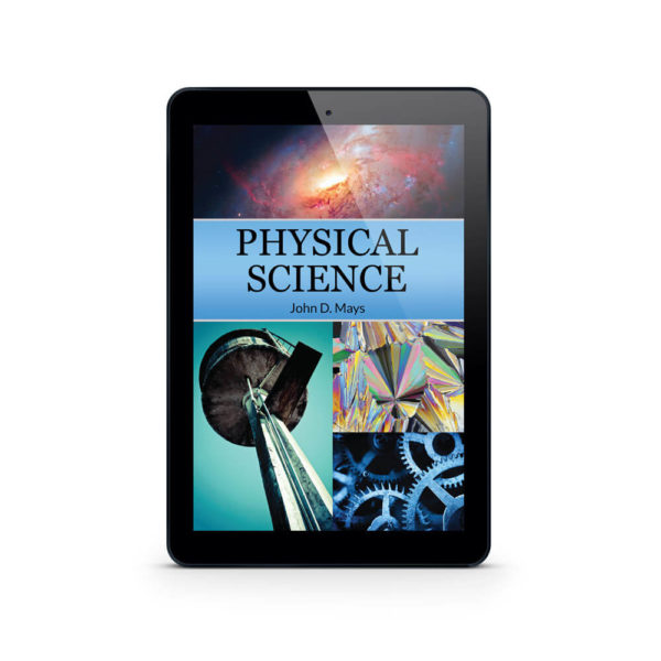 Physical Science ebook cover